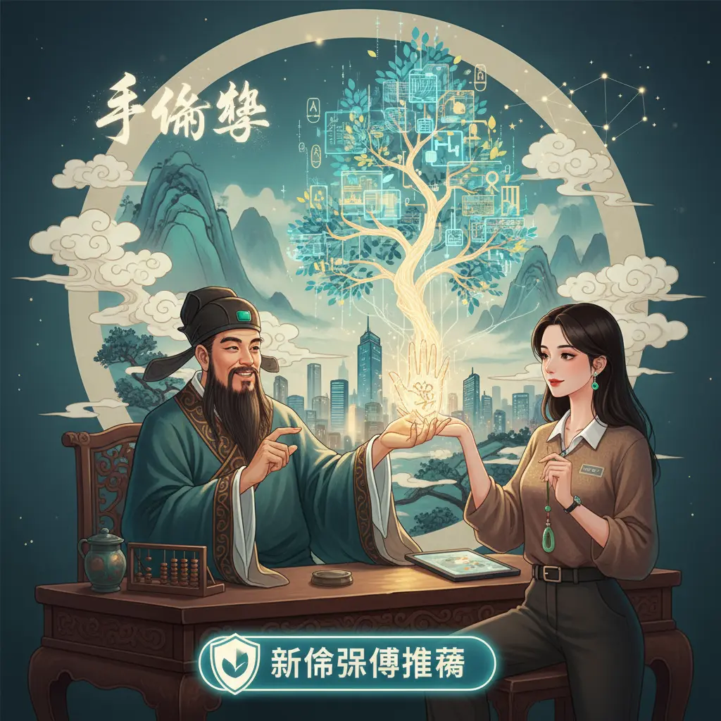 算命師傅推薦 - 手相學