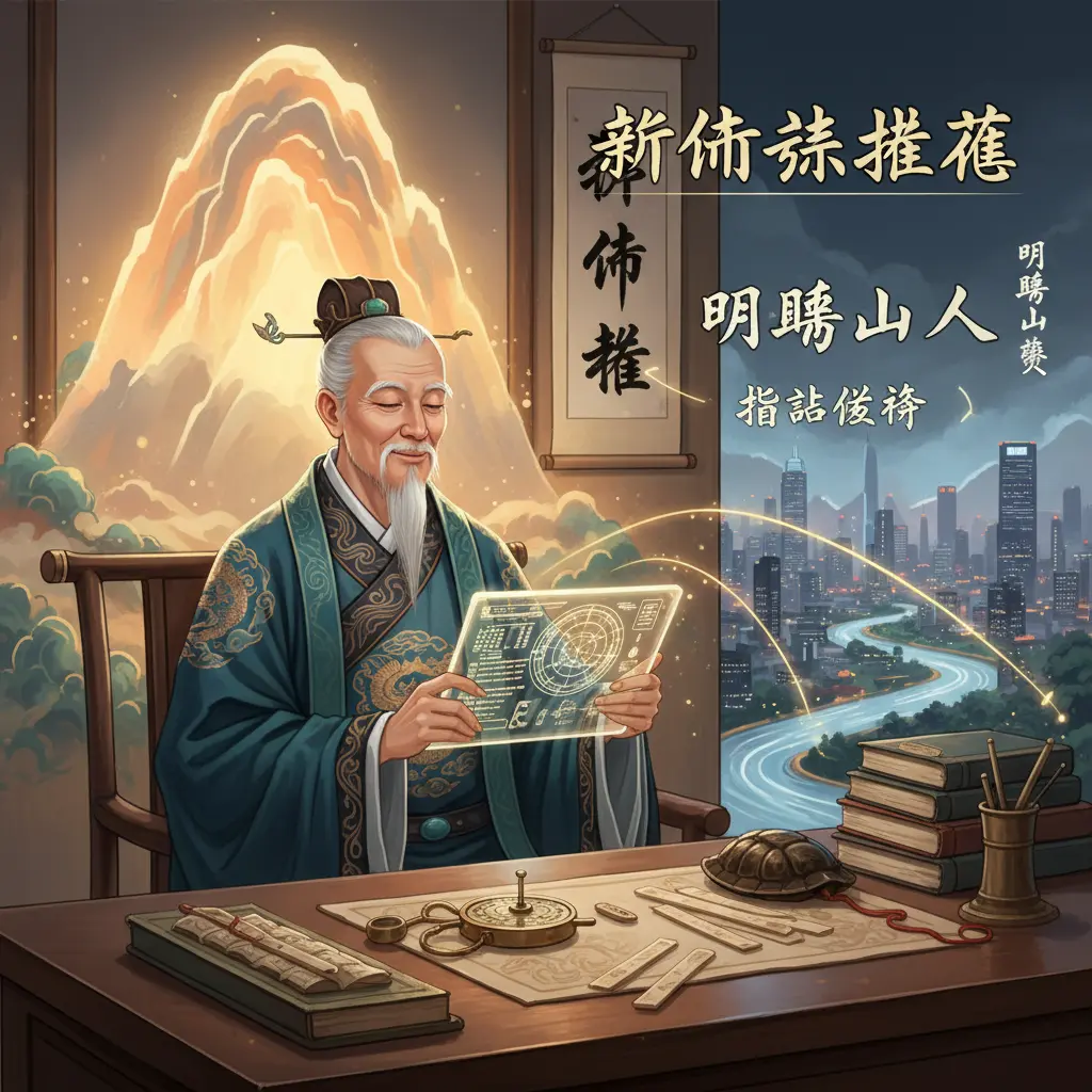 算命師傅推薦 - 明燈山人